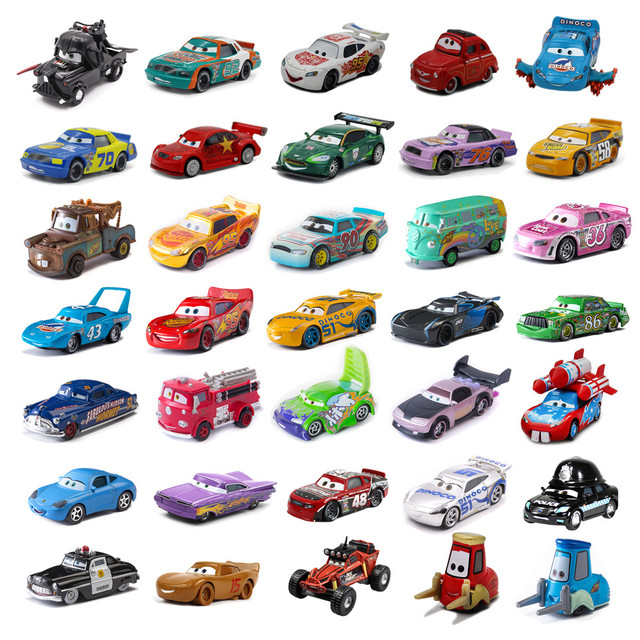 Disney Pixar Cars 2 3 Toys Truck 1 55 Diecast Model Toy Children Birthday  Gift - Railed/motor/cars/bicycles - Aliexpress